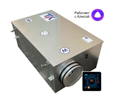 Приточная установка КПУ-600-E-7.5 АС (d250)