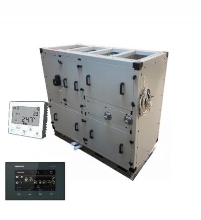 Приточно-вытяжная установка для бассейна КПВУ1-RP1200 EC W Vertical POOL AQUA