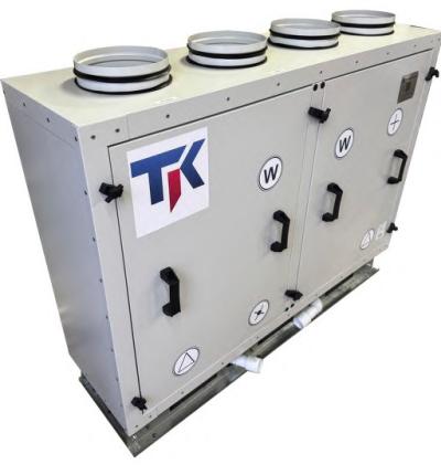 Приточно-вытяжная установка для бассейна КПВУ1-RP800 EC W Vertical POOL AQUA