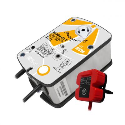 Электропривод BLF230-03-T для противопожарных клапанов с термодатчиком
