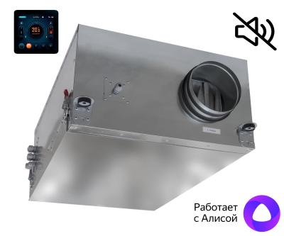 Приточная малошумная установка КПУ-250-E2.0 SLN (d160)