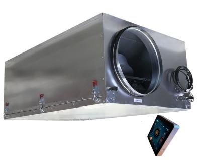 Установка приточная КПУ-600-E7,5 EС Light (d250)