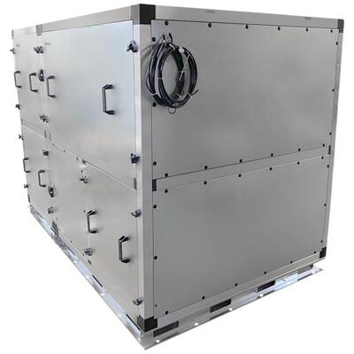 Вертикальная приточно-вытяжная установка с ротором КПВУ3-RR5500 EC E13.5 Vertical