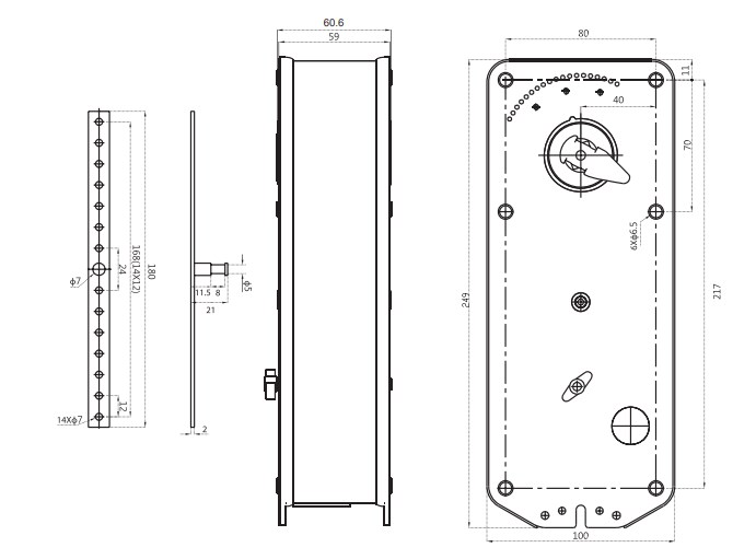 Электропривод BLE230-30-T для дымовых клапанов - 1